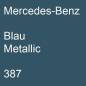 Preview: Mercedes-Benz, Blau Metallic, 387.